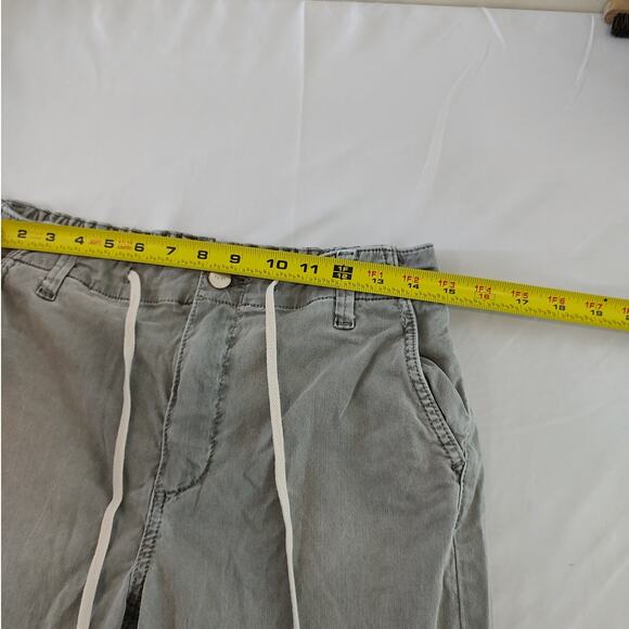 Paige Chirsty casual boho grey drawstring pants womens waist size 27 - Picture 4 of 5